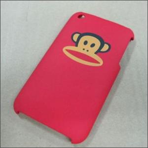 苹果 iPhone 3G 3GS 彩壳 保护套 手机套 大嘴猴 大红