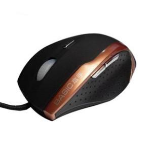 本手basic G9 镭射鼠标限量版 镀金USB口 3档变速 安捷伦芯片