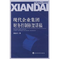 现代企业集团财务控制框架讲稿