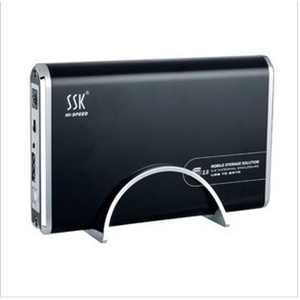 飚王 SSK SHE002 3.5寸 SATA外接 ESATA +USB2.0 双接口硬盘盒