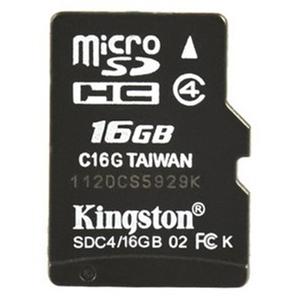 金士顿 TF卡 16G 手机内存卡 MicroSD 16GB 存储卡