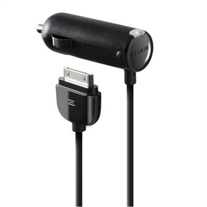 贝尔金苹果iPhone4G/iPod六合一车载发射器（支持iPhone通话）