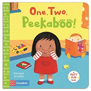 felty flaps lift the flaps board book: one, two, peekaboo!