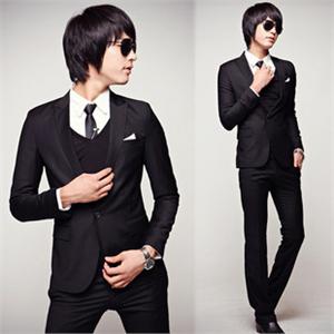 哲林homme商务修身裁剪西服套装 1410X01