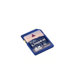 金士顿（KingSton）4G SDHC卡（Class4）最低读写速度4MB/秒