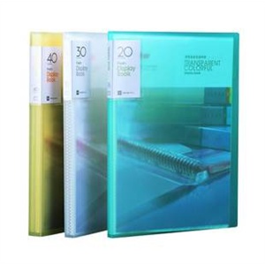 Shuter 树德文具/S20AD 清新20页资料册 插袋文件夹 209g
