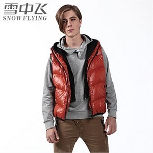 2011新款XR9001雪中飞正品 休闲羽绒马甲
