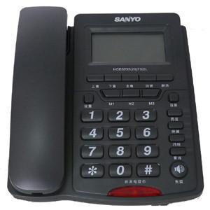 三洋电话机HCD3232-26 来电显示 商务办公电话机 zlx