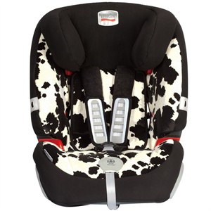 英国 Britax 宝得适 儿童汽车安全座椅 超级百变王 奶牛色