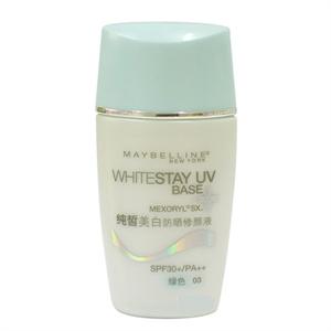 MAYBELLINE 美宝莲 纯皙美白防晒修颜液 绿色 SPF30+ PA++