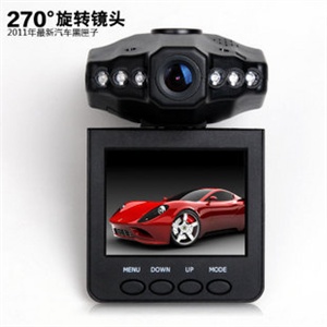 安帆达768 32G 汽车行车记录仪6灯1080P高清270°可旋转循环录影