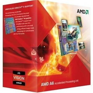 AMD A6-3500 Llano APU 2.4GHz FM1接口 原盒 三核CPU 集成GPU