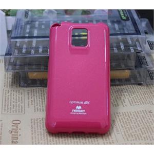 韩国mercury LG optimus 2x P990手机套 硅胶套 保护套 玫红