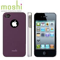 摩仕/Moshi iGlaze iPhone4代手机超薄时尚保护外壳 手机壳-紫色