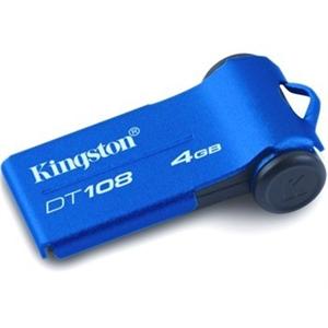 Kingston金士顿 DataTraveler 108 4GB U盘(DT108/4GB)