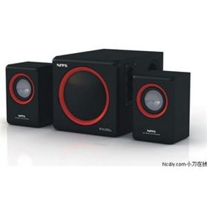 纳伟仕 红客D5 多媒体有源音箱 2.1音响 音箱 电脑音箱包邮