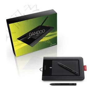 Wacom 数位板 Bamboo CTL-660 1024压感 5X9 A5