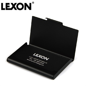 法国LEXON 时尚精致名片盒LD14N 黑色