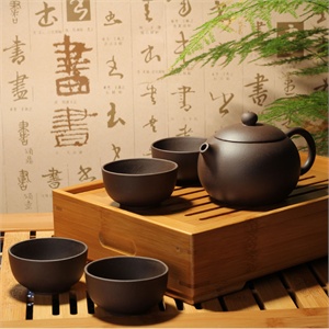 【茗臣尚品】茶具套件 一壶一盘两茗杯 茶具/水杯/保温杯/保温壶