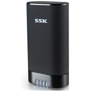 ssk飚王移动电源5000毫安Ipone4S手机充电宝/SRBC506送苹果数据线