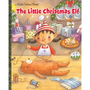 thelittlechristmaselflittlegoldenbook圣诞小精灵金色