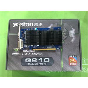 盈通GT210 TC512GD3战神版 210显卡 静音版