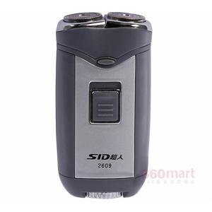 超人（SID）SA2609 双刀头 浮动贴面剃须刀 银灰色