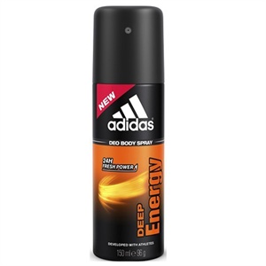 货到付款 adidas阿迪达斯男士香体止汗喷雾150ml 香型-能量