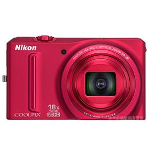 尼康COOLPIX S9100+16G高速卡+原装电池+相机包+读卡器+贴膜+礼包