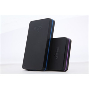 Aigo/爱国者HD808 移动硬盘500G 高速拷贝 质保三年