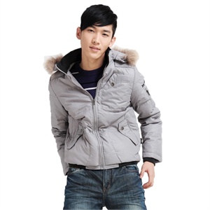 【品牌直供】唐狮男可脱卸帽羽绒服#110411072103