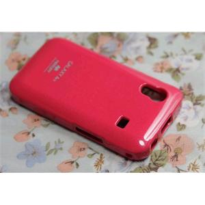 Mercury 韩国 三星 S5830 手机套 硅胶套 手机外壳 彩壳 玫红