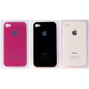 iPhone 4G钢琴漆面A级保护壳 背壳 送水晶支架盒和贴膜