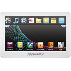 【当当销售配送】纽曼(Newsmy)A40HD 4G MP5播放器 4.3英寸触摸屏