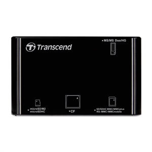 【当当自营】 Transcend 创见 P8 All-in-One 读卡器 黑色