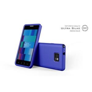 特价！韩国原产SGP i9100 Galaxy S2 保护套 硅胶套 磨砂蓝色
