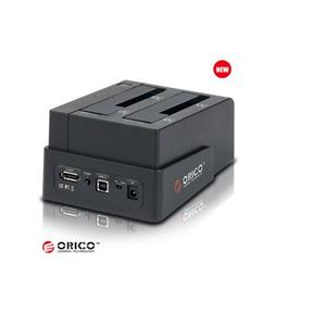 ORICO 6628SUSC双硬盘座 支持高清脱机对拷 USB2.0+eSATA yxw