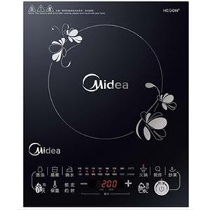 【勇杰电器】美的电磁炉 ST2123X 美的3级能效 送原装2个锅