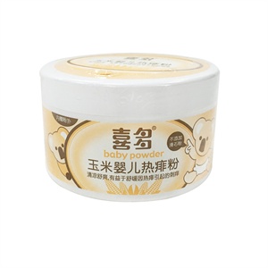 喜多HT天然玉米热痱粉160G-圆罐