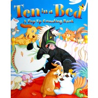立体书 床TEN IN A BED A POP UP COUNTING BOOK