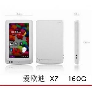 COWON 爱欧迪 X7 160G 水晶壳 原装贴膜 BFZ