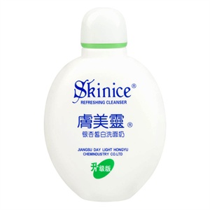 肤美灵银 杏皙白洗面奶 190g