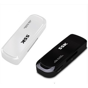 飚王\SSK 魔豆SCRS008 microSD 读卡器 TF内存卡读卡器