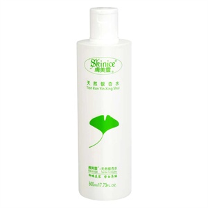 肤美灵天然银 杏水 500ml