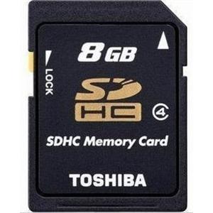 东芝 TOSHIBA 8G CLASS4 黑卡 单反拍档 高速 SD SDHC 相机卡