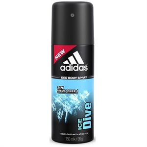 货到付款 adidas阿迪达斯男士香体止汗喷雾150ml 香型-冰点