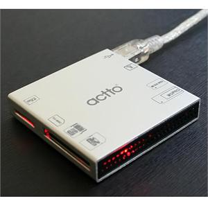安尚读卡器 actto CRD-13多功能读卡器 锦盒32G高/YXW