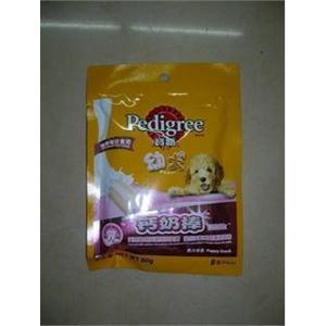宝路狗零食 幼犬钙奶棒60g