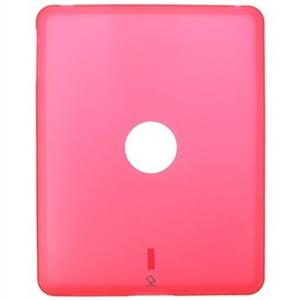 卡登仕 iPad玲珑硅胶套+屏幕保护膜+Logo膜+支架 玲珑套 红色