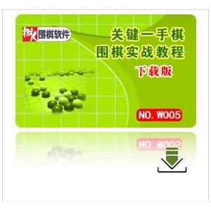 关键一手棋围棋实战教程【下载版】